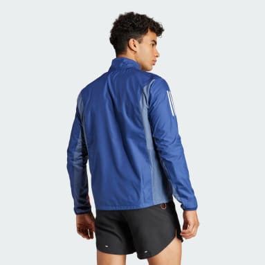 adidas laufjack herren dunkelblau|Laufjacken für Herren bringen dich an dein Ziel .